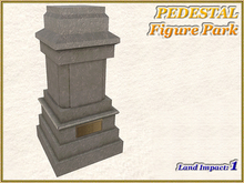 PEDESTAL - Figure Park (1 LI) (Full perm)