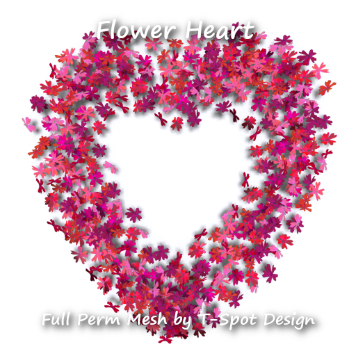 T-Spot Mesh - Flower Heart - Full Perm - LI=2
