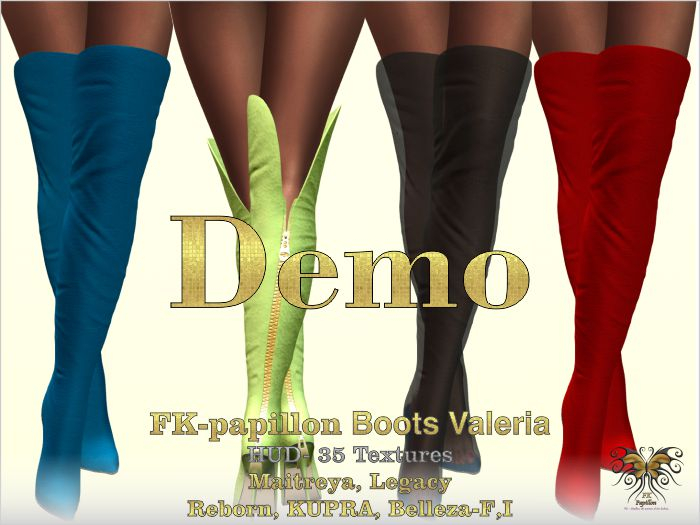 FK papillon Boots Valeria Demo
