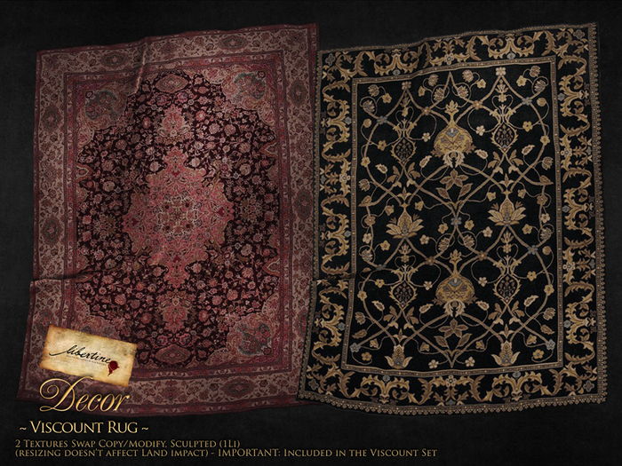 ~Libertine~ Viscount rug [BOX]