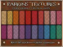 Parkins Textures - Kirsty Set - 20x Full Perm Seamless Alpha, 1024 - Fabric, Dress, Lace, Clothing, Net, Pattern, Pastel
