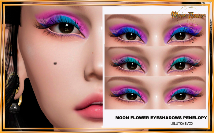 Moon Flower eyeshadows Penelopy