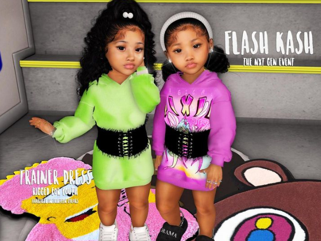 FLASH KASH // TRAINER DRESS- FATPACK