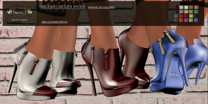 uni-qu3 Melenia Castle shoes hud 