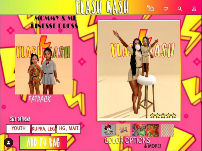 FLASH KASH // FINESSE DRESS  FATPACK