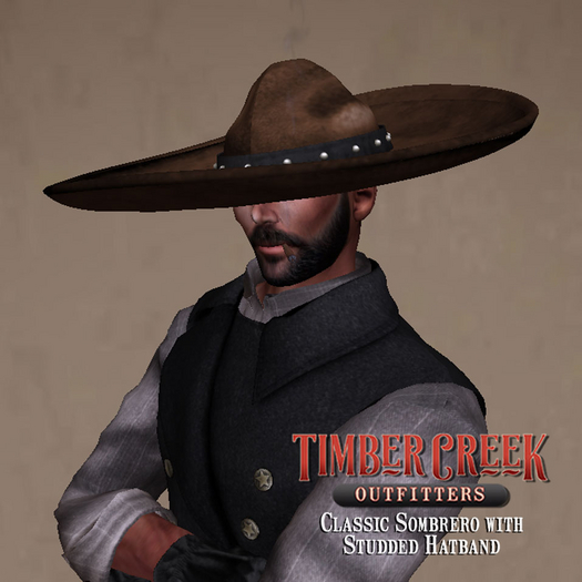 [Timber Creek] Classic Sombrero-Brown