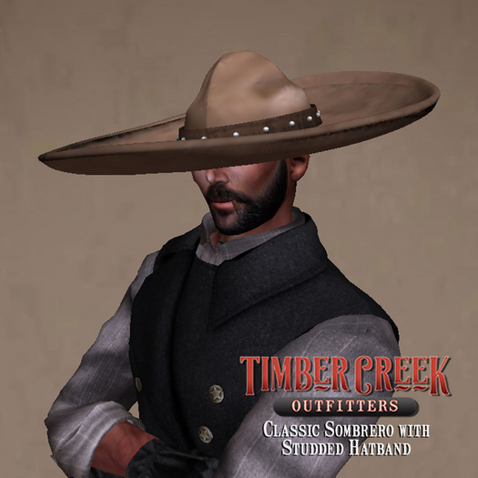 [Timber Creek] Classic Sombrero-Tan