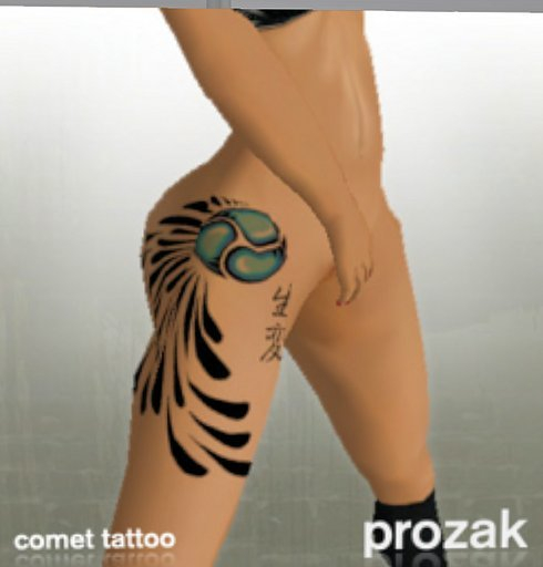 Comet tattoo