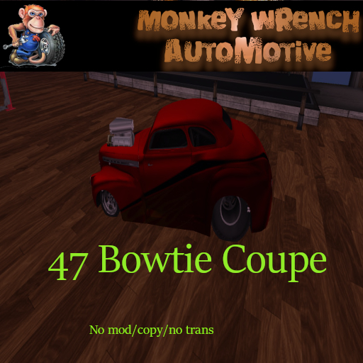 47 Bowtie Coupe Drag car( box)