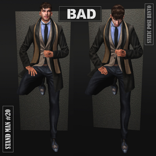 [BAD] Stand Man #20 (Static pose Bento)