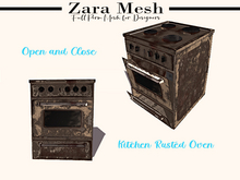 ZM - Kitchen - Rusted Oven - FULL PERM MESH