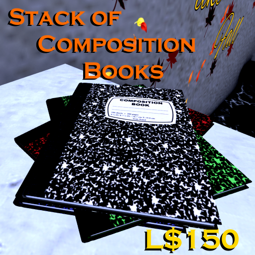 Stack of Composition Notebooks