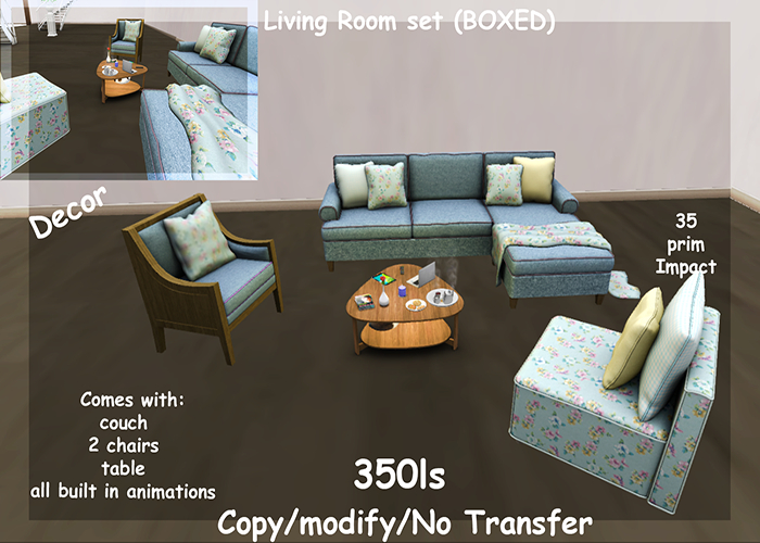 Living Room set (BOXED)