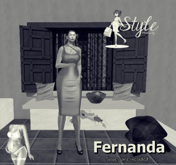 Style Maternity Fernanda DEMO Momma Dress