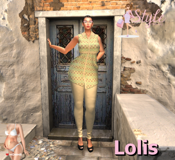 Style Maternity Lolis Tan Set Momma