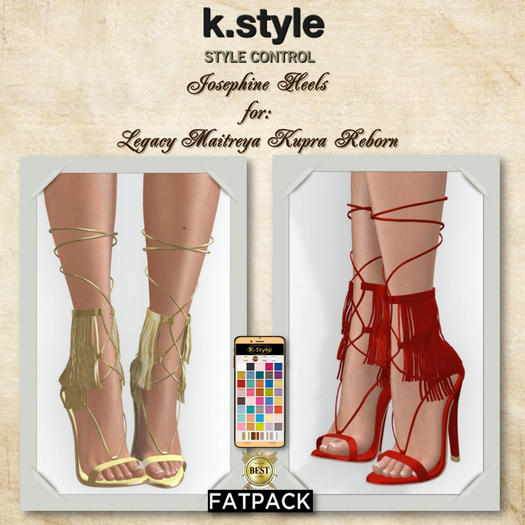 [K-Style] JOSEPHINE HEELS #FATPACK