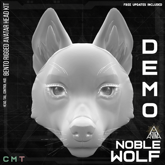 ///ANIMA\\\  Noble Wolf Head DEMO 