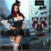 07 AnaSTyle - Josephine Black #7 Garter Common