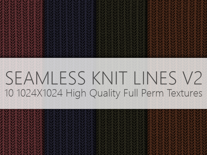 Deco Soup - Seamless Knit Lines V2  