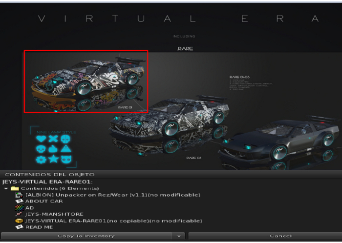 JEYS-VIRTUAL ERA-RARE01