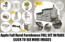 Apple Fall Rural Farmhouse FULL SET W/RARE