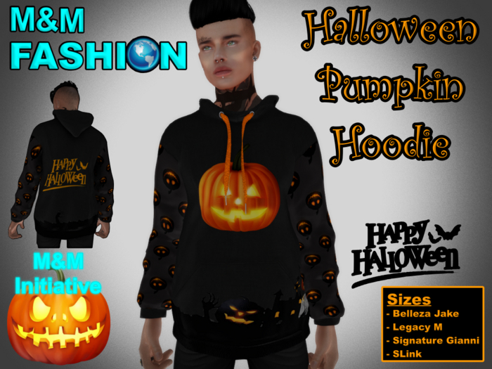 M&M Fashion - Halloween Pumpkin Hoodie 5