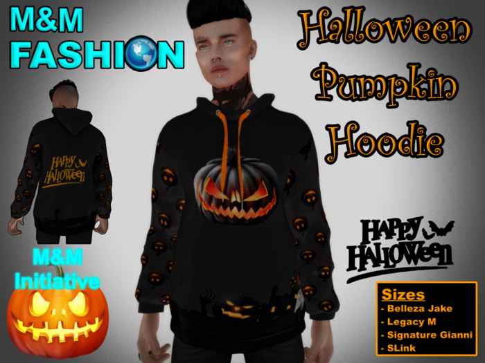 M&M Fashion - Halloween Pumpkin Hoodie 3