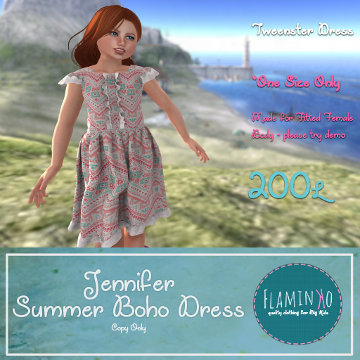 Jennifer Boho Summer Peach