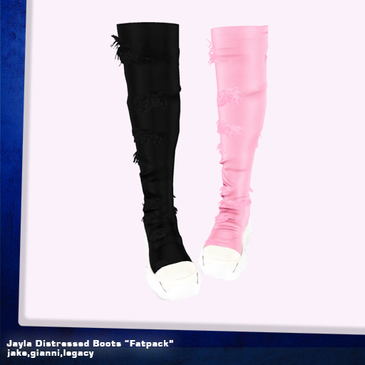 VICE. Jayla Distressed Boots "Fatpack"