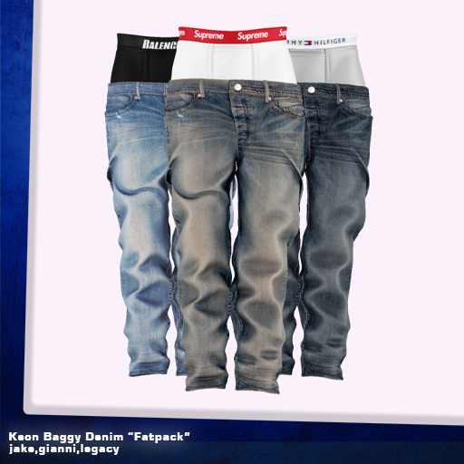 VICE. Keon Baggy Denim "Fatpack"