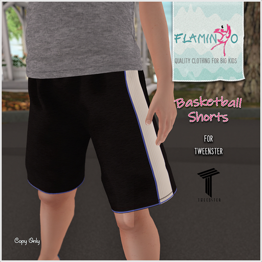 Flaminko! Basketball Shorts Black