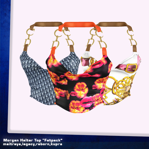 VICE. morgan halter top "fatpack"