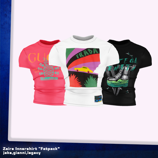 VICE. Zaire Fitted Tee "Fatpack"