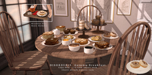 DISORDERLY. / Autumn Breakfast / Donut / Plate