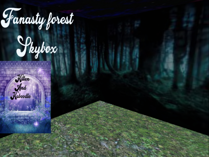 ~kitten & kaboodle~Fanasty forest Skybox