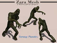 ZM - Horror - Swamp Monster - FULL PERM MESH