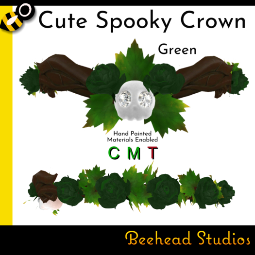 Cute Spooky Crown Green