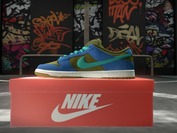 96Til - Tranquility SB Dunks