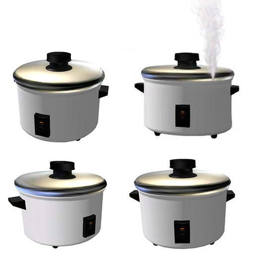Roger's Steaming Traditional Rice Cooker