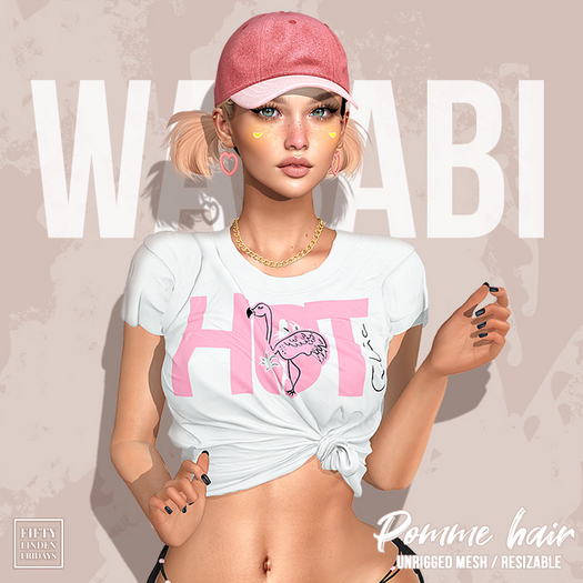 Wasabi // Pomme Cap Ed. Hair - Absolute Pack