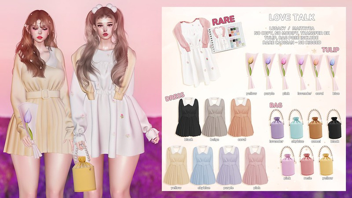::{u.f.o}::LOVE TALK - RARE - MAITREYA<WEAR>