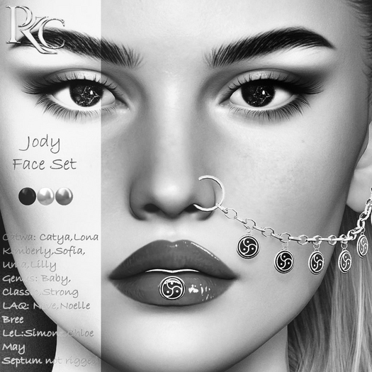 *PKC* Jody Facial Jewel Set DEMO