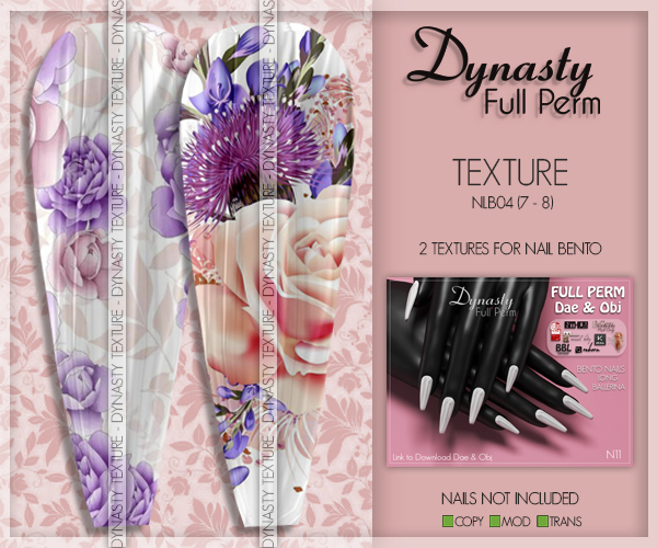 Dynasty - TEXTURE Nails - NLB04 (7 - 8)