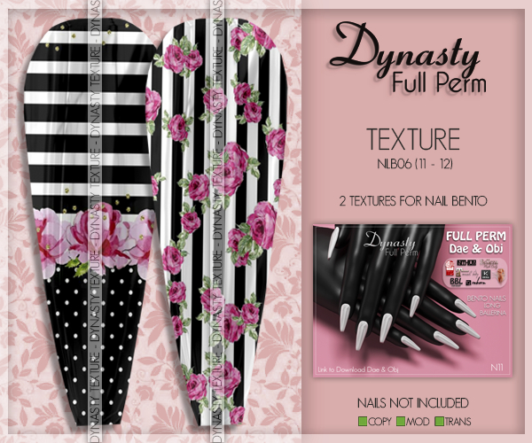 Dynasty - TEXTURE Nails - NLB06 (11 - 12)