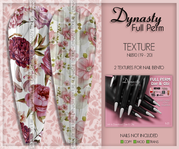 Dynasty - TEXTURE Nails - NLB10 (19 - 20)