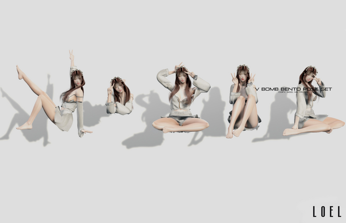 LOEL - V Bomb Bento Pose SET
