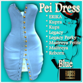 [R39} Pei Dress-Blue