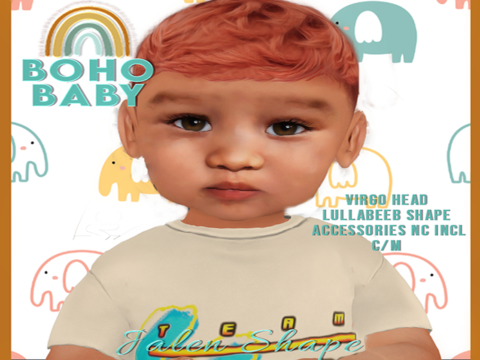 .Boho Baby.  Jalen Shape