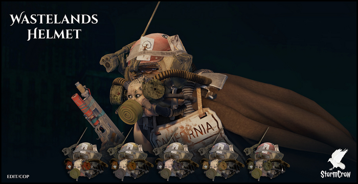 Wastelands Helmet (FATPACK)