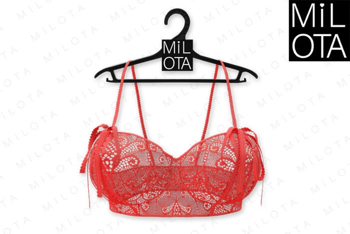 MILOTA: Lilith top [red]